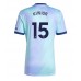 Arsenal Jakub Kiwior #15 Tredjedrakt 2024-25 Kortermet